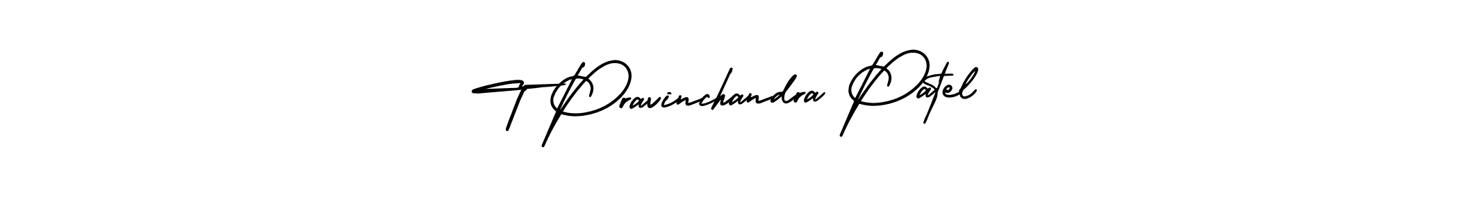 Similarly AmerikaSignatureDemo-Regular is the best handwritten signature design. Signature creator online .You can use it as an online autograph creator for name T Pravinchandra Patel. T Pravinchandra Patel signature style 3 images and pictures png