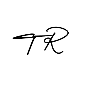 Make a beautiful signature design for name T R. Use this online signature maker to create a handwritten signature for free. T R signature style 3 images and pictures png