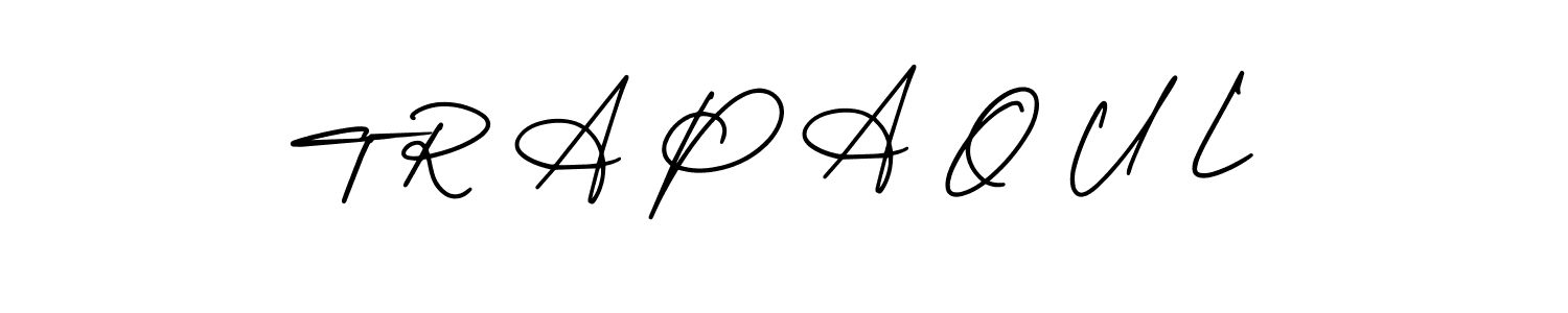 Once you've used our free online signature maker to create your best signature AmerikaSignatureDemo-Regular style, it's time to enjoy all of the benefits that T R A P A O U L name signing documents. T R A P A O U L signature style 3 images and pictures png