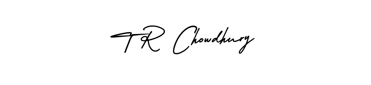 You can use this online signature creator to create a handwritten signature for the name T R Chowdhury. This is the best online autograph maker. T R Chowdhury signature style 3 images and pictures png