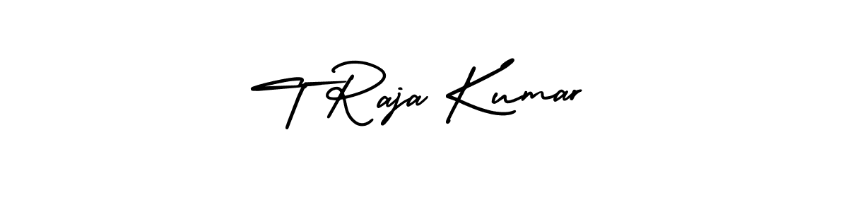 Check out images of Autograph of T Raja Kumar name. Actor T Raja Kumar Signature Style. AmerikaSignatureDemo-Regular is a professional sign style online. T Raja Kumar signature style 3 images and pictures png