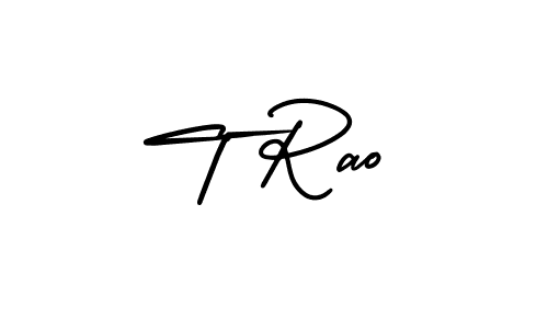 This is the best signature style for the T Rao name. Also you like these signature font (AmerikaSignatureDemo-Regular). Mix name signature. T Rao signature style 3 images and pictures png