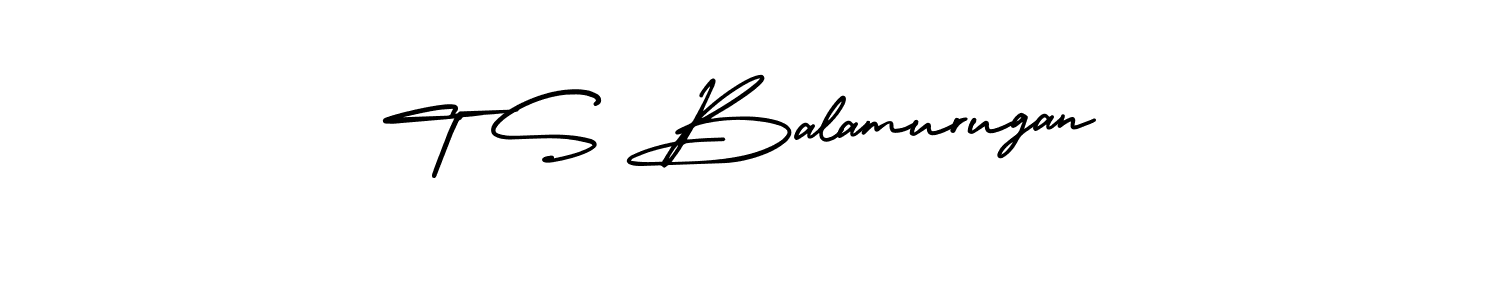 How to Draw T S Balamurugan signature style? AmerikaSignatureDemo-Regular is a latest design signature styles for name T S Balamurugan. T S Balamurugan signature style 3 images and pictures png