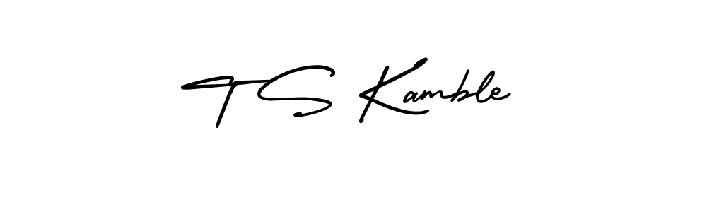 Make a short T S Kamble signature style. Manage your documents anywhere anytime using AmerikaSignatureDemo-Regular. Create and add eSignatures, submit forms, share and send files easily. T S Kamble signature style 3 images and pictures png