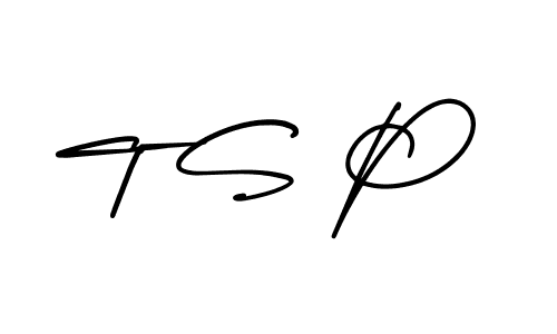 This is the best signature style for the T S P name. Also you like these signature font (AmerikaSignatureDemo-Regular). Mix name signature. T S P signature style 3 images and pictures png