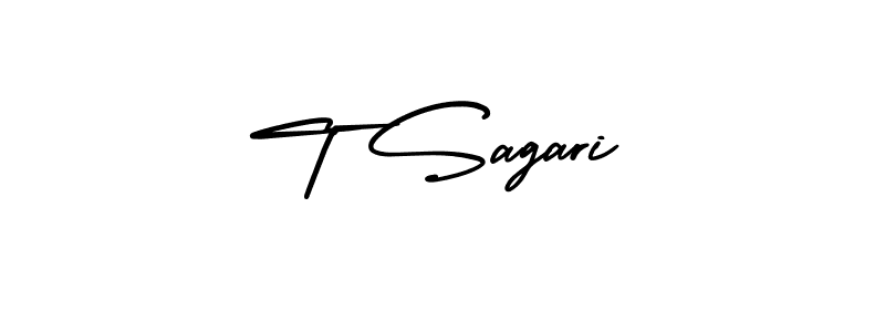 Once you've used our free online signature maker to create your best signature AmerikaSignatureDemo-Regular style, it's time to enjoy all of the benefits that T Sagari name signing documents. T Sagari signature style 3 images and pictures png