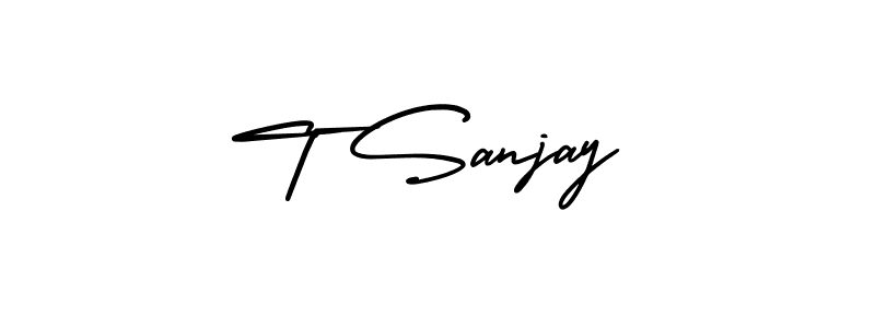 Once you've used our free online signature maker to create your best signature AmerikaSignatureDemo-Regular style, it's time to enjoy all of the benefits that T Sanjay name signing documents. T Sanjay signature style 3 images and pictures png