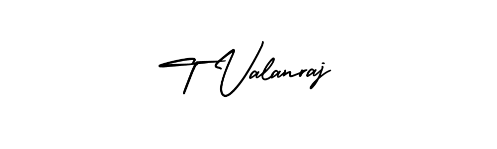 It looks lik you need a new signature style for name T Valanraj. Design unique handwritten (AmerikaSignatureDemo-Regular) signature with our free signature maker in just a few clicks. T Valanraj signature style 3 images and pictures png