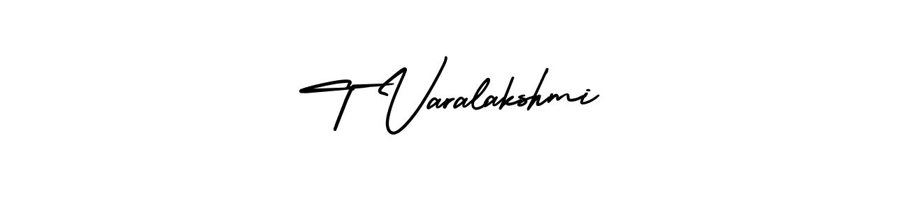 This is the best signature style for the T Varalakshmi name. Also you like these signature font (AmerikaSignatureDemo-Regular). Mix name signature. T Varalakshmi signature style 3 images and pictures png