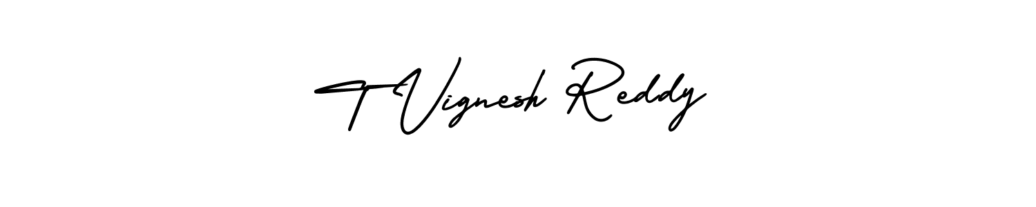 Similarly AmerikaSignatureDemo-Regular is the best handwritten signature design. Signature creator online .You can use it as an online autograph creator for name T Vignesh Reddy. T Vignesh Reddy signature style 3 images and pictures png