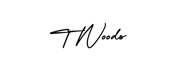 Make a beautiful signature design for name T Woods. Use this online signature maker to create a handwritten signature for free. T Woods signature style 3 images and pictures png