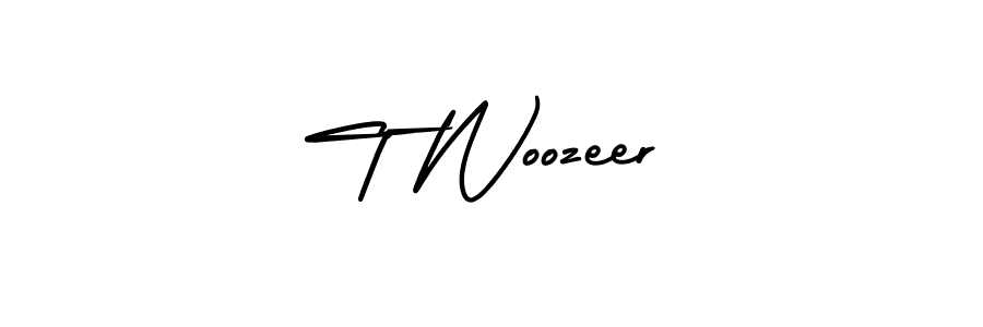 Once you've used our free online signature maker to create your best signature AmerikaSignatureDemo-Regular style, it's time to enjoy all of the benefits that T Woozeer name signing documents. T Woozeer signature style 3 images and pictures png