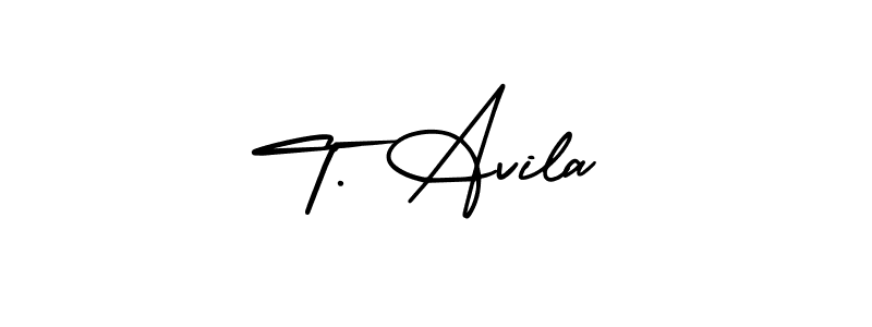 Make a beautiful signature design for name T. Avila. Use this online signature maker to create a handwritten signature for free. T. Avila signature style 3 images and pictures png