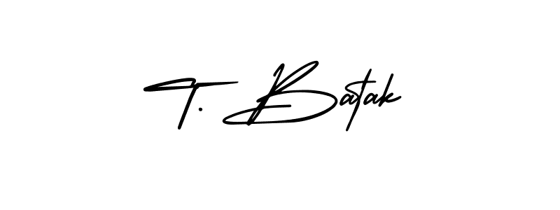 Once you've used our free online signature maker to create your best signature AmerikaSignatureDemo-Regular style, it's time to enjoy all of the benefits that T. Batak name signing documents. T. Batak signature style 3 images and pictures png
