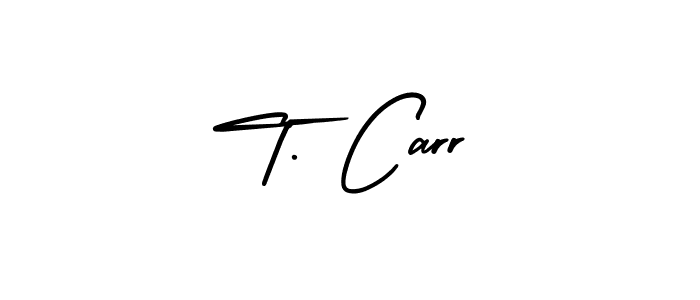 Also You can easily find your signature by using the search form. We will create T. Carr name handwritten signature images for you free of cost using AmerikaSignatureDemo-Regular sign style. T. Carr signature style 3 images and pictures png