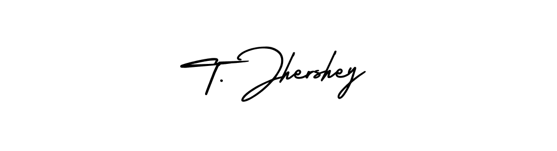 You can use this online signature creator to create a handwritten signature for the name T. Jhershey. This is the best online autograph maker. T. Jhershey signature style 3 images and pictures png