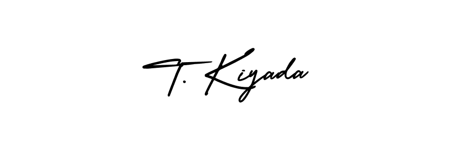 Once you've used our free online signature maker to create your best signature AmerikaSignatureDemo-Regular style, it's time to enjoy all of the benefits that T. Kiyada name signing documents. T. Kiyada signature style 3 images and pictures png