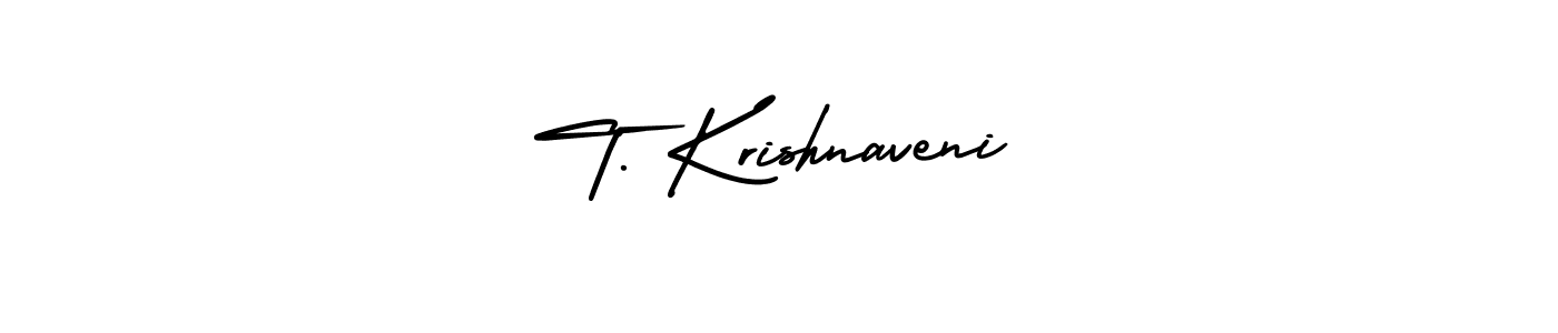 Once you've used our free online signature maker to create your best signature AmerikaSignatureDemo-Regular style, it's time to enjoy all of the benefits that T. Krishnaveni name signing documents. T. Krishnaveni signature style 3 images and pictures png