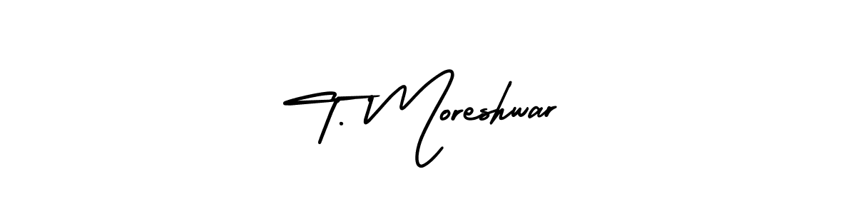 if you are searching for the best signature style for your name T. Moreshwar. so please give up your signature search. here we have designed multiple signature styles  using AmerikaSignatureDemo-Regular. T. Moreshwar signature style 3 images and pictures png