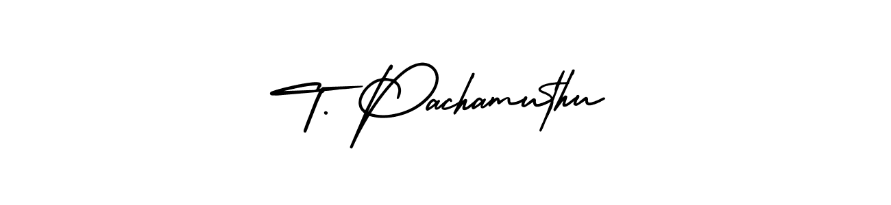 Once you've used our free online signature maker to create your best signature AmerikaSignatureDemo-Regular style, it's time to enjoy all of the benefits that T. Pachamuthu name signing documents. T. Pachamuthu signature style 3 images and pictures png