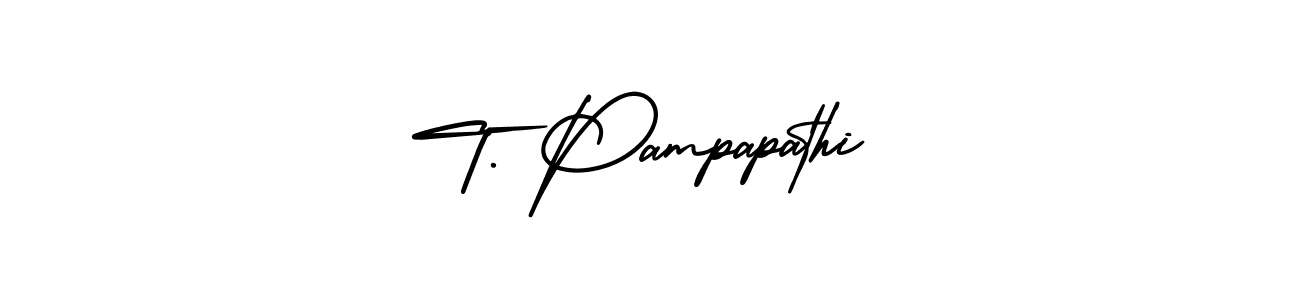 Check out images of Autograph of T. Pampapathi name. Actor T. Pampapathi Signature Style. AmerikaSignatureDemo-Regular is a professional sign style online. T. Pampapathi signature style 3 images and pictures png