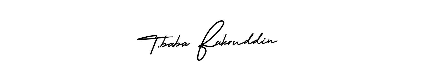 Once you've used our free online signature maker to create your best signature AmerikaSignatureDemo-Regular style, it's time to enjoy all of the benefits that T.baba Fakruddin name signing documents. T.baba Fakruddin signature style 3 images and pictures png