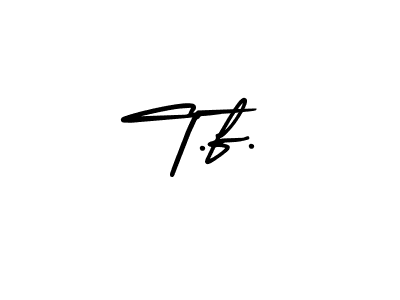 Make a beautiful signature design for name T.f.. Use this online signature maker to create a handwritten signature for free. T.f. signature style 3 images and pictures png