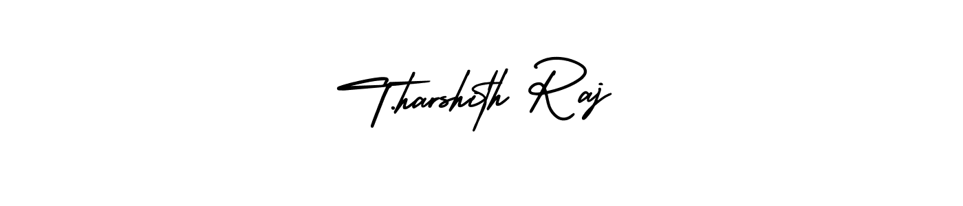 Make a beautiful signature design for name T.harshith Raj. Use this online signature maker to create a handwritten signature for free. T.harshith Raj signature style 3 images and pictures png