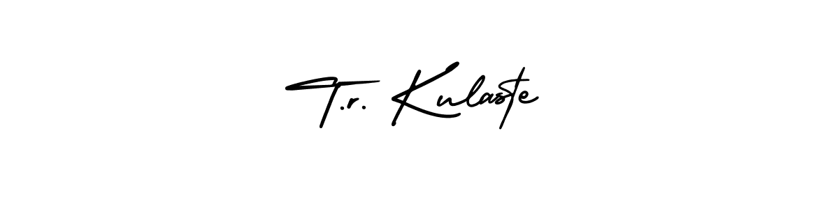 Check out images of Autograph of T.r. Kulaste name. Actor T.r. Kulaste Signature Style. AmerikaSignatureDemo-Regular is a professional sign style online. T.r. Kulaste signature style 3 images and pictures png