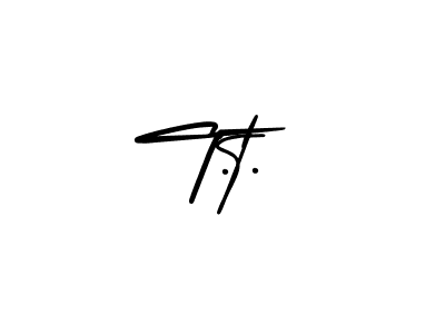 How to make T.t. signature? AmerikaSignatureDemo-Regular is a professional autograph style. Create handwritten signature for T.t. name. T.t. signature style 3 images and pictures png