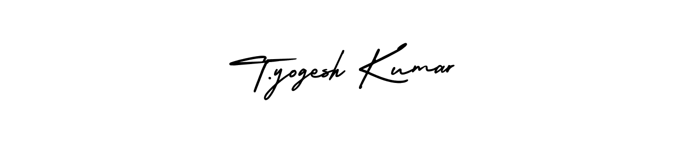 Best and Professional Signature Style for T.yogesh Kumar. AmerikaSignatureDemo-Regular Best Signature Style Collection. T.yogesh Kumar signature style 3 images and pictures png