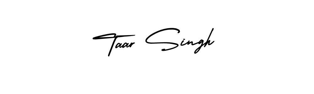 How to make Taar Singh name signature. Use AmerikaSignatureDemo-Regular style for creating short signs online. This is the latest handwritten sign. Taar Singh signature style 3 images and pictures png