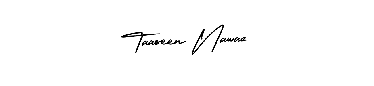 Similarly AmerikaSignatureDemo-Regular is the best handwritten signature design. Signature creator online .You can use it as an online autograph creator for name Taaseen Nawaz. Taaseen Nawaz signature style 3 images and pictures png