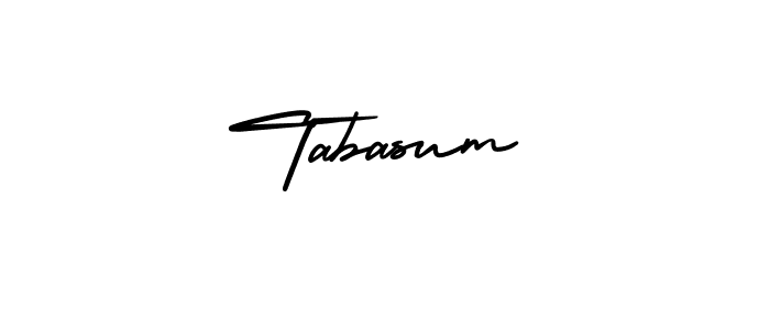 How to Draw Tabasum signature style? AmerikaSignatureDemo-Regular is a latest design signature styles for name Tabasum. Tabasum signature style 3 images and pictures png