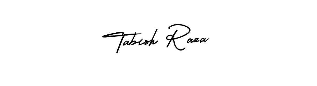 Use a signature maker to create a handwritten signature online. With this signature software, you can design (AmerikaSignatureDemo-Regular) your own signature for name Tabish Raza. Tabish Raza signature style 3 images and pictures png