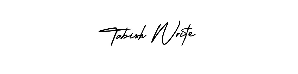 Also You can easily find your signature by using the search form. We will create Tabish Write name handwritten signature images for you free of cost using AmerikaSignatureDemo-Regular sign style. Tabish Write signature style 3 images and pictures png