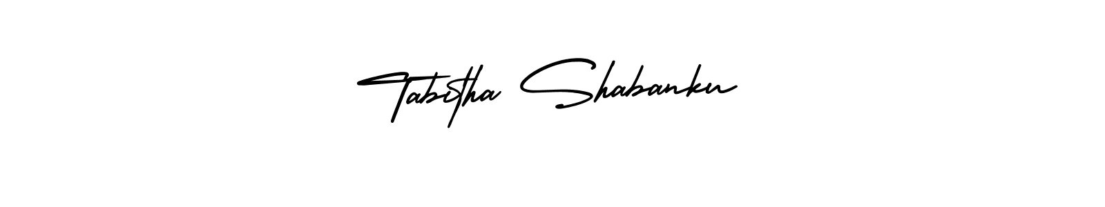 How to Draw Tabitha Shabanku signature style? AmerikaSignatureDemo-Regular is a latest design signature styles for name Tabitha Shabanku. Tabitha Shabanku signature style 3 images and pictures png