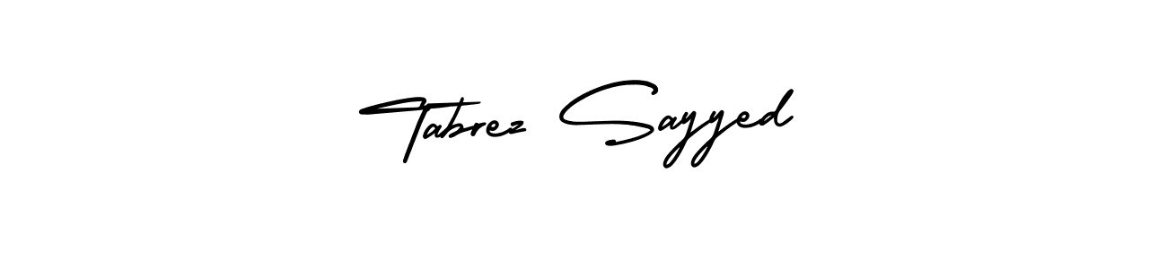 if you are searching for the best signature style for your name Tabrez Sayyed. so please give up your signature search. here we have designed multiple signature styles  using AmerikaSignatureDemo-Regular. Tabrez Sayyed signature style 3 images and pictures png