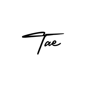 The best way (AmerikaSignatureDemo-Regular) to make a short signature is to pick only two or three words in your name. The name Tae include a total of six letters. For converting this name. Tae signature style 3 images and pictures png