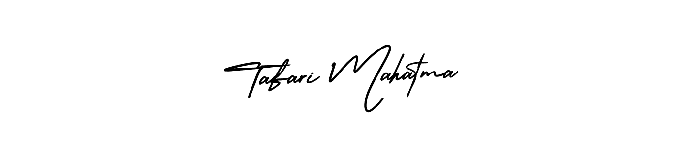Make a short Tafari Mahatma signature style. Manage your documents anywhere anytime using AmerikaSignatureDemo-Regular. Create and add eSignatures, submit forms, share and send files easily. Tafari Mahatma signature style 3 images and pictures png