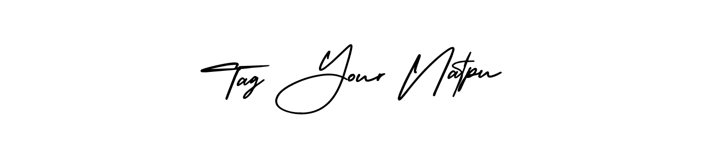 Best and Professional Signature Style for Tag Your Natpu. AmerikaSignatureDemo-Regular Best Signature Style Collection. Tag Your Natpu signature style 3 images and pictures png