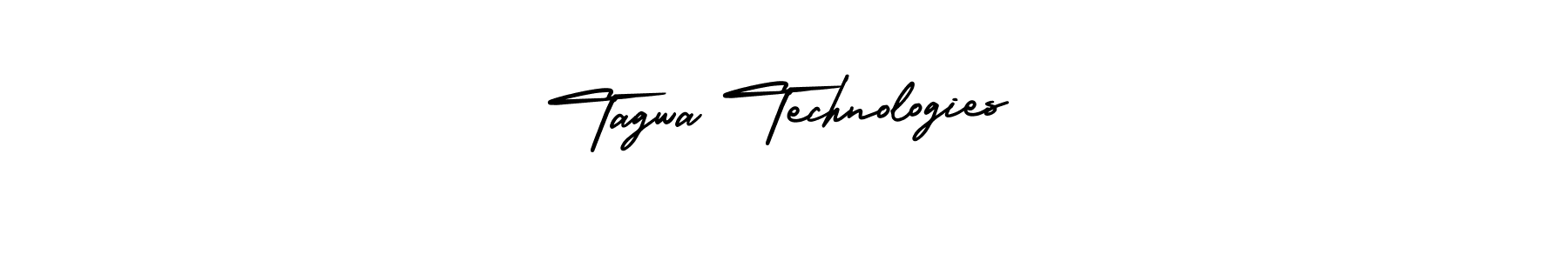 How to make Tagwa Technologies name signature. Use AmerikaSignatureDemo-Regular style for creating short signs online. This is the latest handwritten sign. Tagwa Technologies signature style 3 images and pictures png