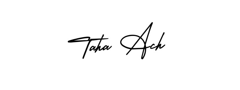 Once you've used our free online signature maker to create your best signature AmerikaSignatureDemo-Regular style, it's time to enjoy all of the benefits that Taha Ach name signing documents. Taha Ach signature style 3 images and pictures png