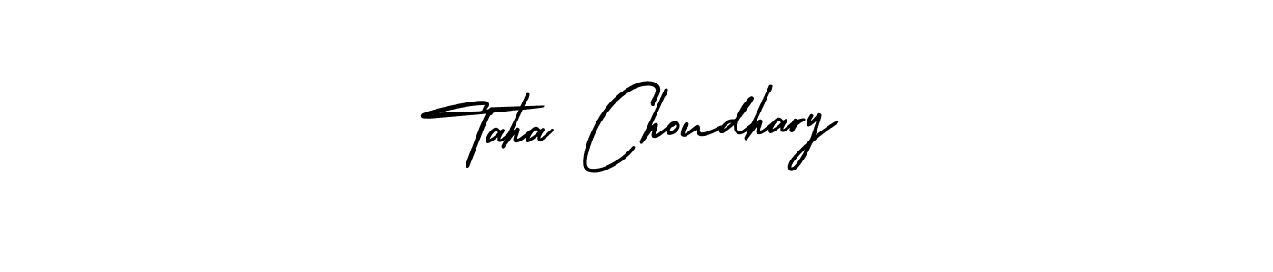 Best and Professional Signature Style for Taha Choudhary. AmerikaSignatureDemo-Regular Best Signature Style Collection. Taha Choudhary signature style 3 images and pictures png