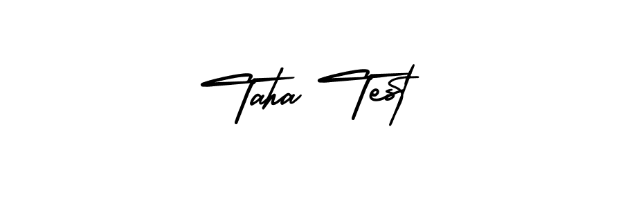 Best and Professional Signature Style for Taha Test. AmerikaSignatureDemo-Regular Best Signature Style Collection. Taha Test signature style 3 images and pictures png
