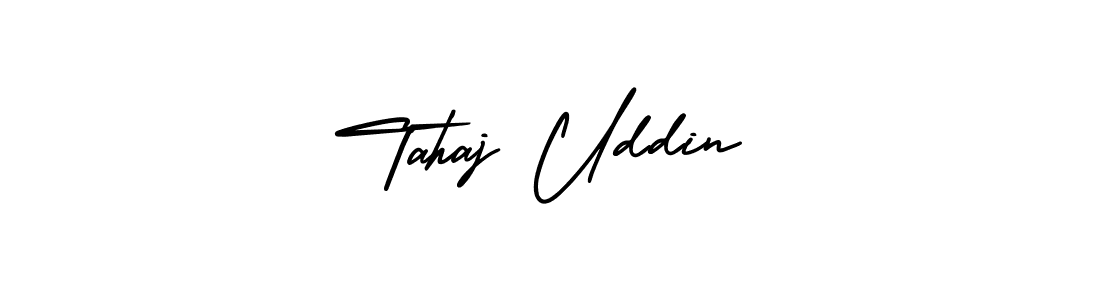 How to Draw Tahaj Uddin signature style? AmerikaSignatureDemo-Regular is a latest design signature styles for name Tahaj Uddin. Tahaj Uddin signature style 3 images and pictures png