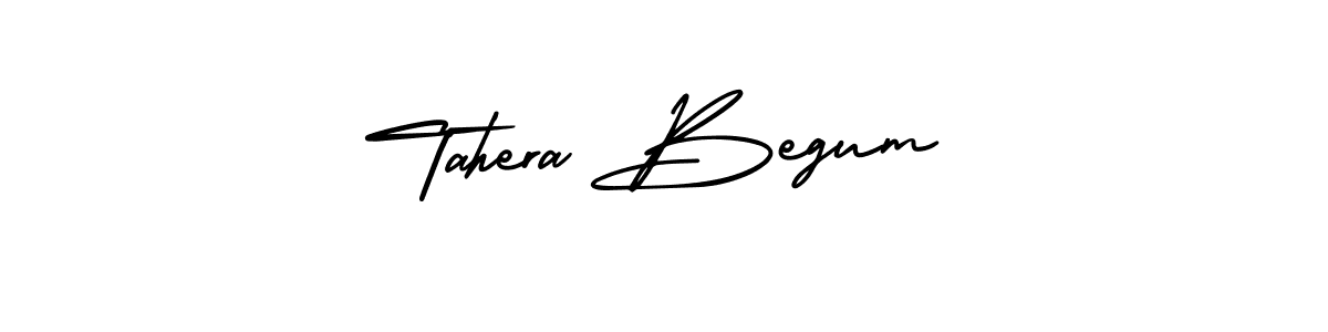 Similarly AmerikaSignatureDemo-Regular is the best handwritten signature design. Signature creator online .You can use it as an online autograph creator for name Tahera Begum. Tahera Begum signature style 3 images and pictures png