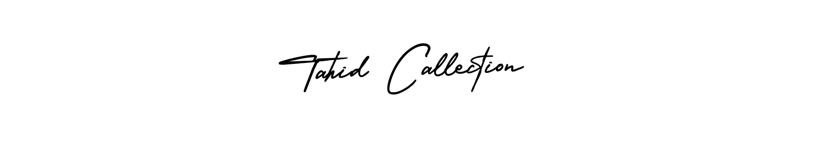 AmerikaSignatureDemo-Regular is a professional signature style that is perfect for those who want to add a touch of class to their signature. It is also a great choice for those who want to make their signature more unique. Get Tahid Callection name to fancy signature for free. Tahid Callection signature style 3 images and pictures png