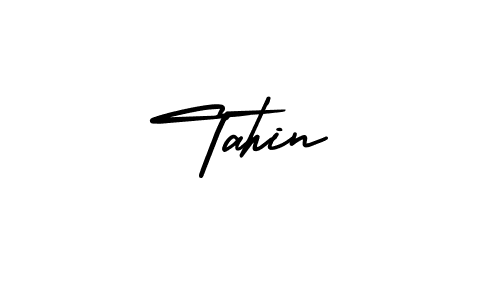 It looks lik you need a new signature style for name Tahin. Design unique handwritten (AmerikaSignatureDemo-Regular) signature with our free signature maker in just a few clicks. Tahin signature style 3 images and pictures png