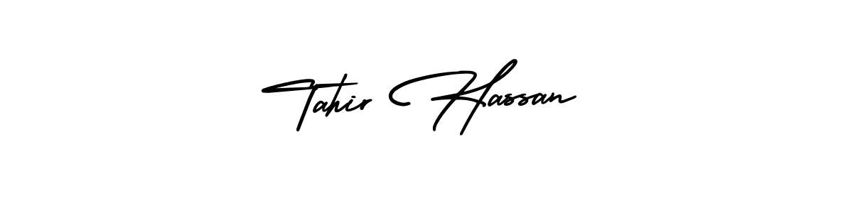 Also we have Tahir Hassan name is the best signature style. Create professional handwritten signature collection using AmerikaSignatureDemo-Regular autograph style. Tahir Hassan signature style 3 images and pictures png